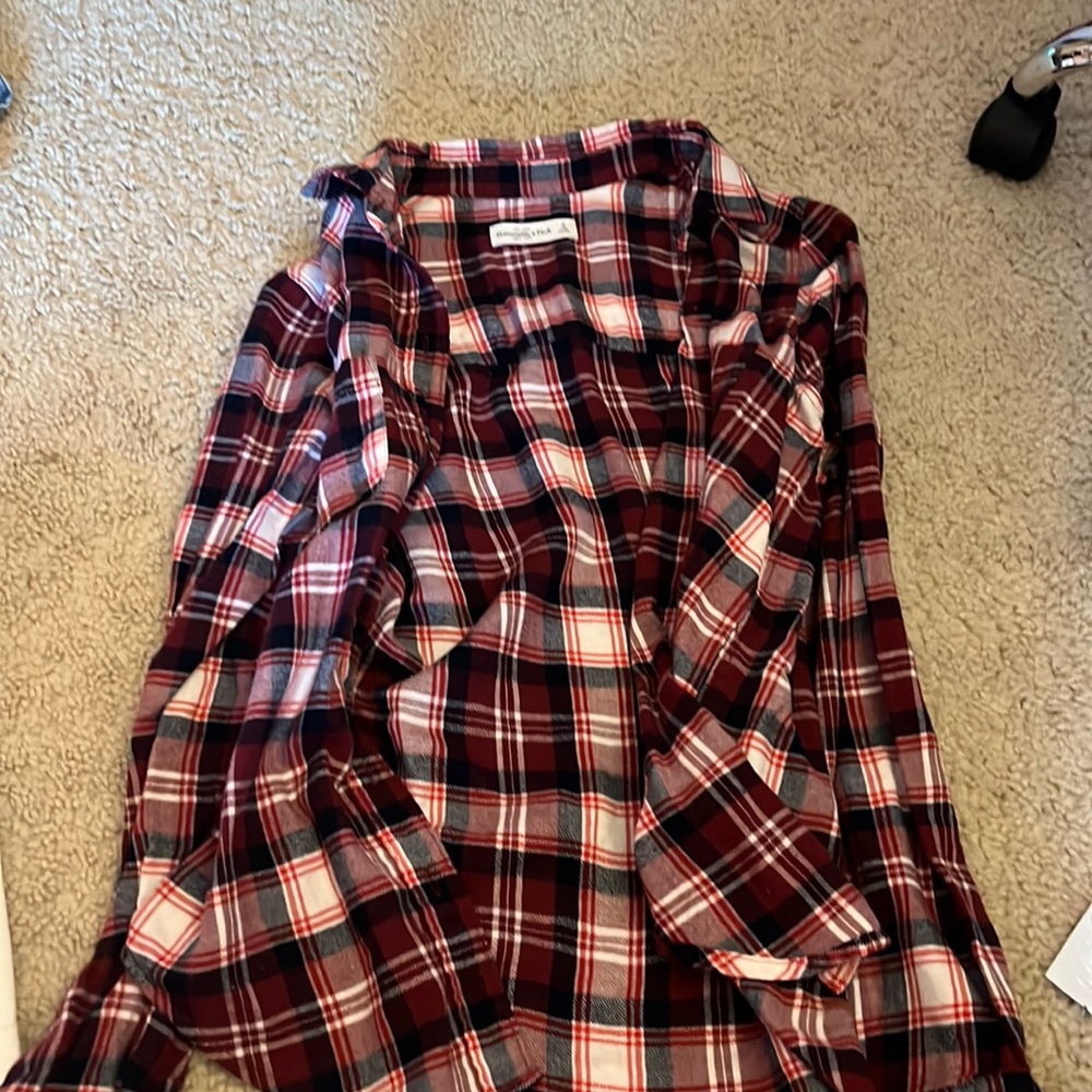 Abercrombie and fitch flannel